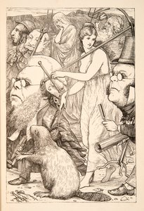 Es mit Gabeln und Hoffnung verfolgen, veröffentlicht 1876 von Henry Holiday