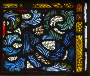 Westminster, St. Margareta, Muster (Detail), 1883
