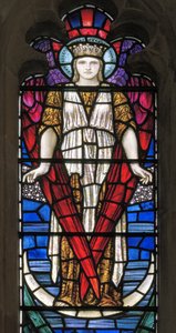 Yeovil, St. Johannes der Täufer, Der Engel des Sieges, 1917-18