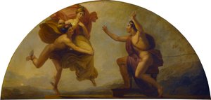 Epimetheus empfängt Pandora, 1834 von Henry Howard