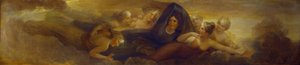 Nacht, mit den Plejaden, 1834 (Öl auf Mahagonitafel) von Henry Howard