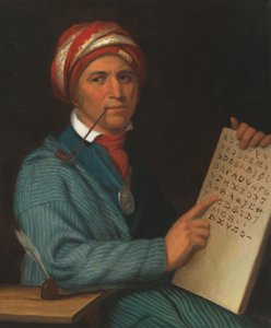 Sequoyah von Henry Inman