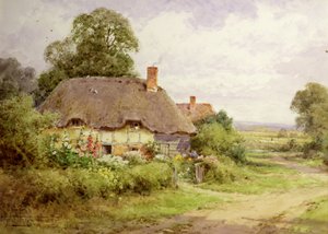 Hüttenszene