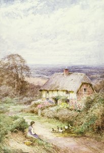 Das Strohdachhaus von Henry John Sylvester Stannard