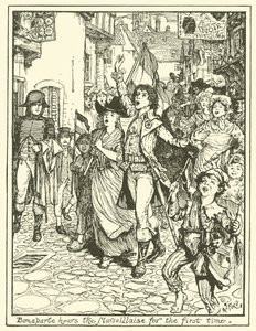 Bonaparte hört zum ersten Mal die Marseillaise von Henry Justice Ford