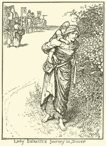 Lady Dalkeiths Reise nach Dover von Henry Justice Ford