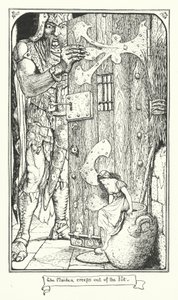 Die Jungfrau kriecht aus dem Topf (Gravur) von Henry Justice Ford