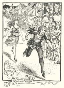 Die Prinzessin von Schnellwiegedanke geschlagen (Gravur) von Henry Justice Ford