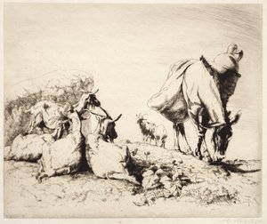 Ein Straßenrand in Spanien von Henry Keller