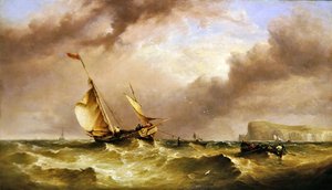 Schiffe vor dem South Foreland