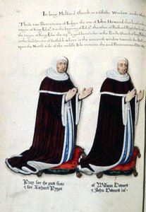 Porträts von Richard Pygot und William Howard von Henry Lilly