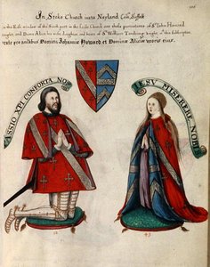 Sir John Howard III und seine zweite Frau Alice Tendring von Henry Lilly