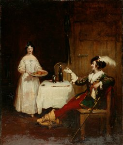 Sir Piercie Shafton und Mysie Harper, ca. 1831