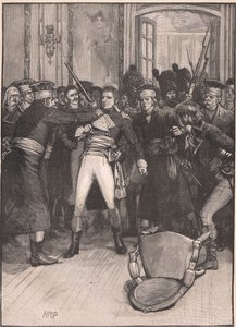 Napoleons Handstreich: Szene in der Halle der Alten AD 1799 von Henry Marriott Paget