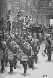 Das Begräbnis von Wellington, um 1890 von Henry Marriott Paget