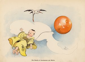 Illustration für Die Abenteuer einer japanischen Puppe