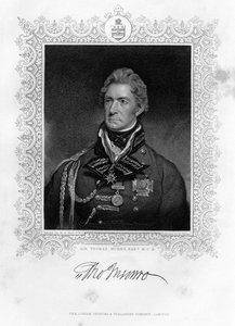 Sir Thomas Munro, schottischer Soldat und Staatsmann