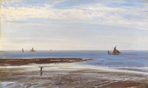 In der Nähe von Margate - Abend, 1870 von Henry Moore