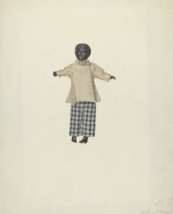 China-Puppen mit schwarzem Kopf von Henry Murphy