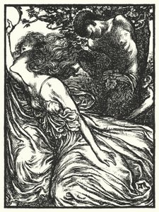 Matthew Arnold Gedicht: Empedokles auf dem Ätna (Gravur) von Henry Ospovat
