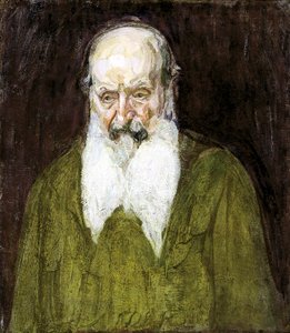 Kopf eines Juden in Palästina, 1899, überarbeitet ca. 1918-1920 von Henry Ossawa Tanner