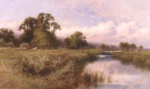 Wiesenlandschaft bei Marlow-on-Thames