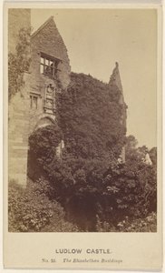 Ludlow Castle. Die elisabethanischen Gebäude.