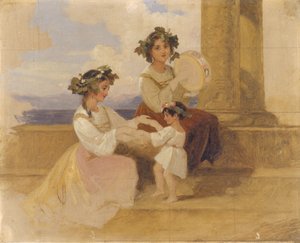 Bäuerinnen - Sorrent, ca. 1870