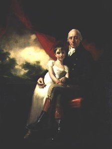 John Stirling von Kippendavie und seine Tochter Jane von Henry Raeburn