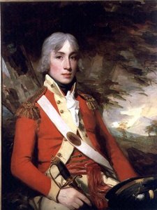 Generalmajor Alexander Murray MacGregor als junger Mann