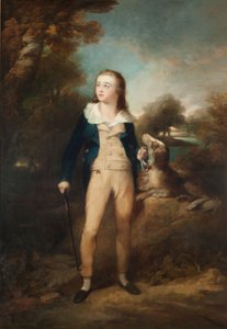 Master Cathcart und Hund, ca. 1810