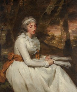 Mrs. Richard Alexander Oswald Louisa Johnston, geboren um 1760, gestorben 1797, ca. 1794 von Henry Raeburn