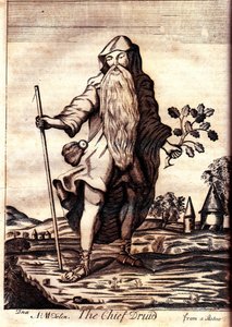 Der Oberste Druide aus Mona Antiqua Restaurata, 1723