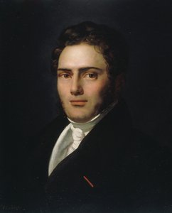 Porträt von Saint-Amand Bazard 1791-1832, 1821