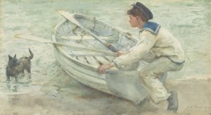 Vorbereitung zum Start, 1903
