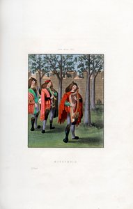 Minnesänger, ca. 1480, 1843