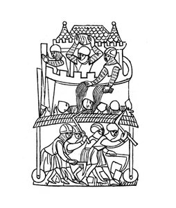 Belagerung, um 1260, 1843
