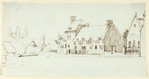 Die Dorfkirche von Henry Stacy Marks