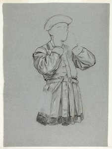 Unvollendete Skizze eines Mannes in Tunika von Henry Stacy Marks