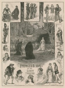 Prinzessin Ida im Savoy Theatre (Gravur)
