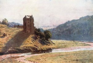 Neidpah Castle, Peeblesshire von Henry Sutton Palmer