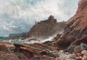 Tantallon Castle, an der Küste von Haddingtonshire