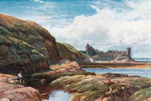 Das Schloss von St. Andrews, Fifeshire
