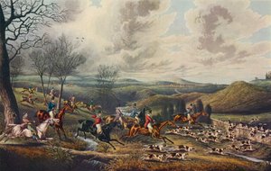 Jagd auf das Reh: Volle Jagd, ca. 1800, 1922 von Henry Thomas Alken
