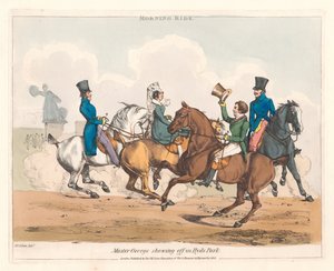 Satz von zwölf [Szenen aus dem Leben von Meister George]