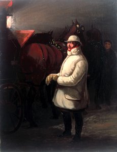 Der Postkutscher, 1832 von Henry Thomas Alken
