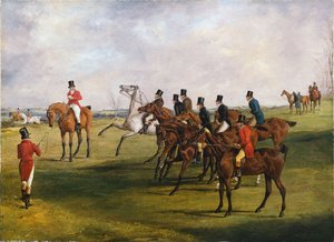 Das große Leicestershire-Steeplechase, 12. März 1829: Der Start