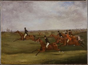 Das große Leicestershire-Steeplechase, 12. März 1829: Das Tempo halten
