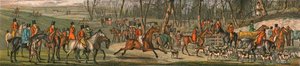 Die Jagd - Das Treffen, 1820, 1890