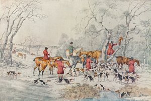 Den Fuchs auf den Baum treiben, um 1800